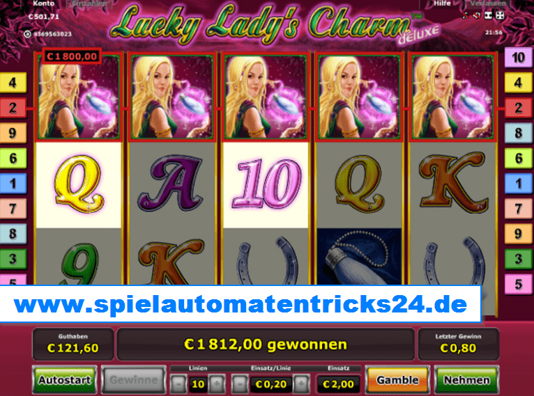 Lucky Lady Charm Tricks