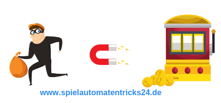 Spielautomaten manipulieren mit Magnet